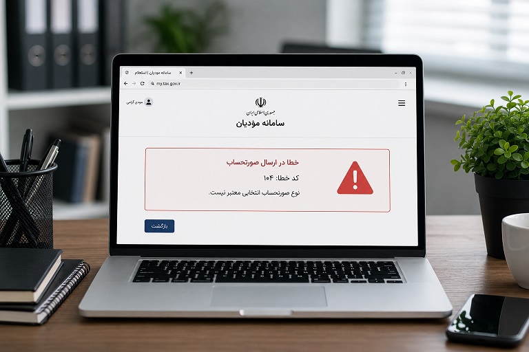 لیست کامل خطاهای سامانه مودیان و راهنمای رفع خطاهای صورتحساب الکترونیکی